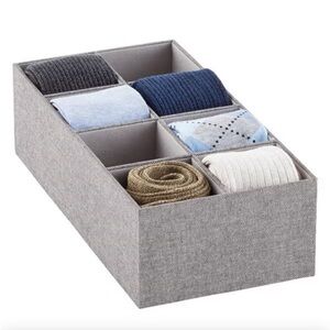 NWT Cambridge Drawer Organizer 8-Section in Grey (but looks brown)